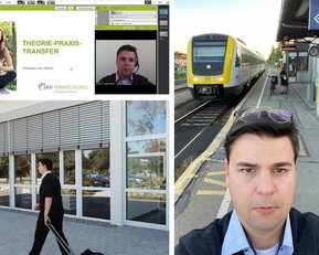 Mobile Blog | Drei Tage mit Prorektor Merk