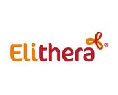 Logo von Elithera, bestehend aus orangefarbenem und rotem Schriftzug mit einer stilisierten Schleife.