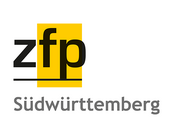 Logo der ZFP Südwürttemberg, bestehend aus den Buchstaben "zfp" in Schwarz und Gelb, mit dem Schriftzug "Südwürttemberg" darunter in Grau.