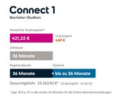 Connect 1 Bachelor-Studium: Monatliche Studiengebühr 449 €, Zahldauer 36 Monate, Gesamtkosten 16.164 €, optionale Verlängerung bis zu 36 Monate.