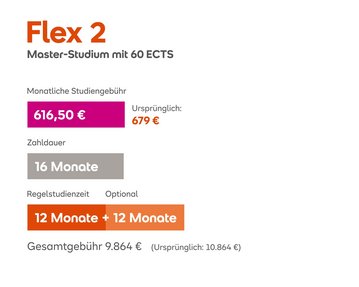 Flex-Modell 2 (Variante 60 ECTS) Flex-Modell 2 (Variante 60 ECTS)